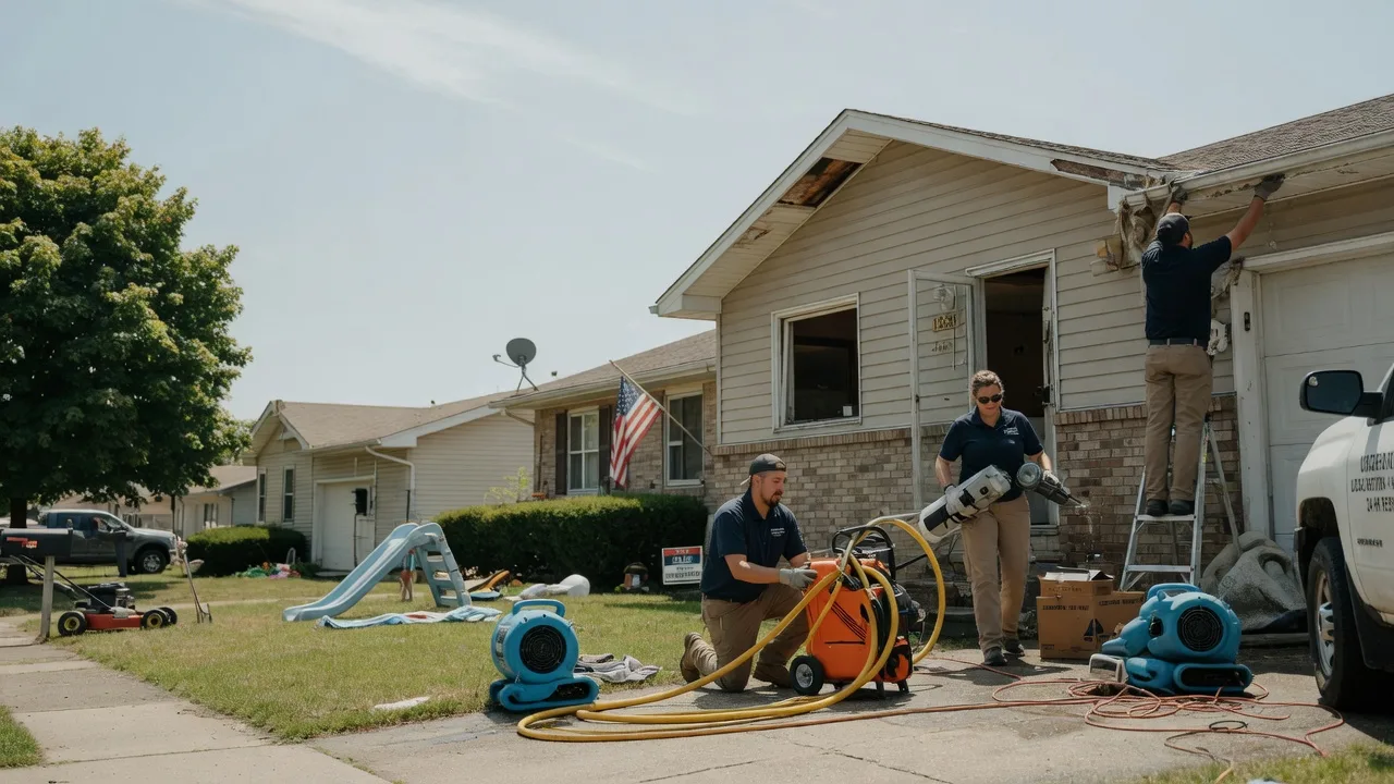 Water Damage Restoration in Howe, OK near me